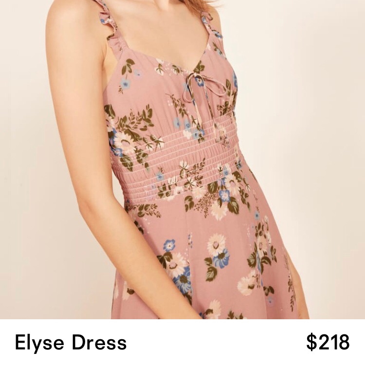 Reformation Elyse Dress - Size 6